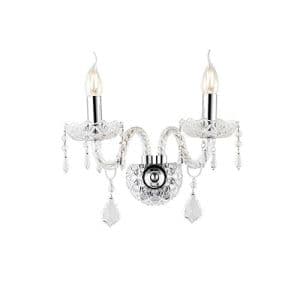 Applique E14 LUCE DESIGN Chrome INCANTO - I-INCANTO/AP2