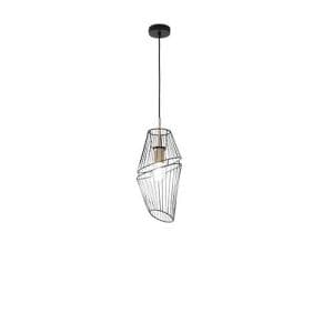 Suspension E27 LUCE DESIGN Noir Or KIKO - I-KIKO-S20