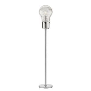 Lampadaire E27 LUCE DESIGN Chrome LAMPADINA - I-LAMPD/PIANT