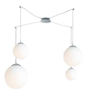 Suspension E27 LUCE DESIGN Blanc CITY - I-LAMPD/S4 BCO