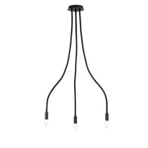 Plafonnier E14 LUCE DESIGN Noir LOVER - I-LOVER-3-NERO