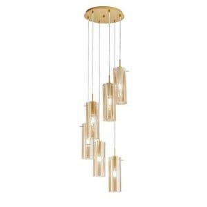 Suspension E27 LUCE DESIGN Or MAGIC - I-MAGIC-S6-ORO