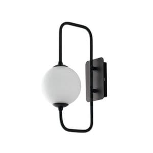 Applique G9 LUCE DESIGN Noir NEUTRON - I-NEUTRON-AP