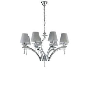 Suspension E14 LUCE DESIGN Chrome ORCHESTRA - I-ORCHESTRA/8