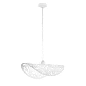 Suspension E27 LUCE DESIGN Blanc RHEI-LEAF - I-RHEI-LEAF-S50