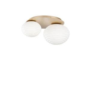 Plafonnier E27 LUCE DESIGN Or RIPPLE - I-RIPPLE-PL2-ORO