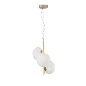 Suspension E27 LUCE DESIGN Or RIPPLE - I-RIPPLE-S3-ORO