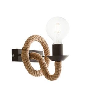 Applique E27 LUCE DESIGN Beige ROPE - I-ROPE-AP1