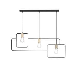 Suspension E27 LUCE DESIGN Noir SMITH - I-SMITH-S3