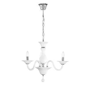 Suspension E14 LUCE DESIGN Blanc SOFFIO - I-SOFFIO/3