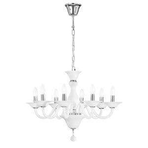 Suspension E14 LUCE DESIGN Blanc SOFFIO - I-SOFFIO/8