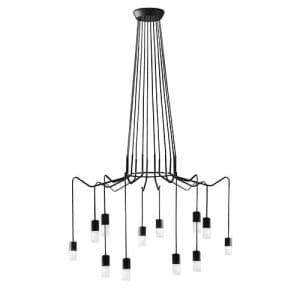 Suspension G9 LUCE DESIGN Anthracite SPIDER - I-SPIDER-S12