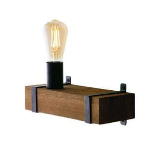 Applique E27 LUCE DESIGN Noir TEXAS - I-TEXAS-AP1