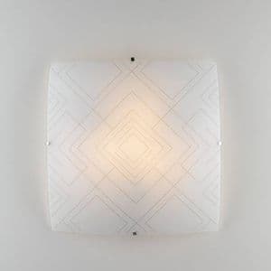 Plafonnier E27 LUCE DESIGN Blanc VECTOR - I-VECTOR-PL40