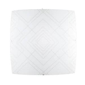 Plafonnier E27 LUCE DESIGN Blanc VECTOR - I-VECTOR-PL50