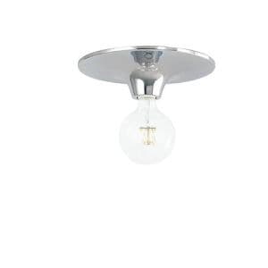 Plafonnier E27 LUCE DESIGN Chrome VESEVUS - I-VESEVUS-PL30 CR