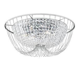 Plafonnier E14 LUCE DESIGN Chrome VIENNA - I-VIENNA-PL60 CR