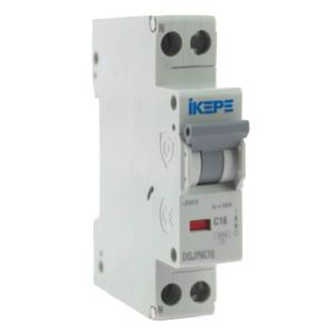 IKEPE Lot de 12 disjoncteurs 16A Ph+N courbe C 4.5kA 230V - IKE823292-L12