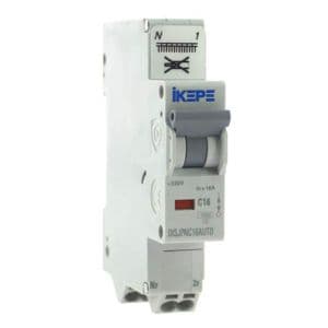 IKEPE Lot de 12 disjoncteurs 16A auto Ph+N courbe C 4.5kA 230V - IKE823297-L12