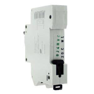 IKEPE Disjoncteur 20A auto Ph+N courbe C 4.5kA 230V - vue côté derrière