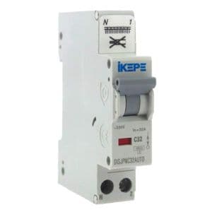 IKEPE Disjoncteur 32A auto Ph+N courbe C 4.5kA 230V