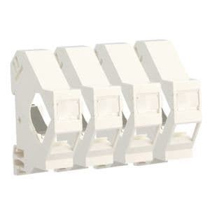 IKEPE Lot de 4 supports modulaires pour connecteurs RJ45