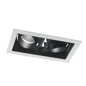 Collection LED INTEC 10W Noir APOLLO - INC-APOLLO-2X10C