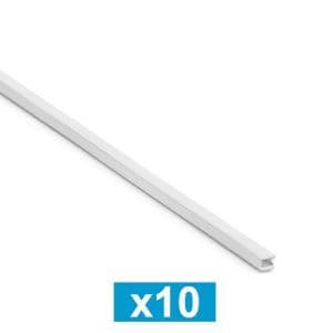 Moulures électriques 9x5mm - Lot de 10