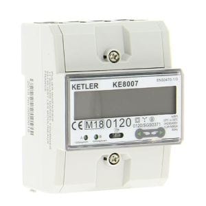 KETLER Compteur d'énergie 80A Tétra certifié MID - KE8007