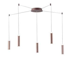 Plafonnier LED LUCE DESIGN 35W Bronze CANDLE - LED-CANDLE-PL5