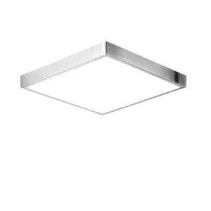 Plafonnier LED INTEC 24W Chrome DOMO - LED-DOMO-Q24