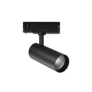 Projecteur pour rail LED INTEC 30W Noir JET - LED-JET-B-30