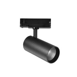 Projecteur pour rail LED INTEC 40W Noir JET - LED-JET-B-40