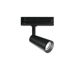 Projecteur pour rail LED INTEC 13W Noir KONE - LED-KONE-B-13C