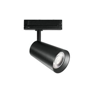 Projecteur pour rail LED INTEC 42W Noir KONE - LED-KONE-B-42C