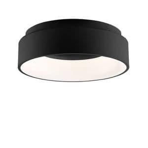 Plafonnier LED LUCE DESIGN 40W Noir NOAH - LED-NOAH-PL45-NER