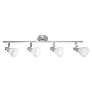 LEDVANCE Rampe LED 4 spots G9 230V 4x1,9W  800lm 2700K argent - 540682