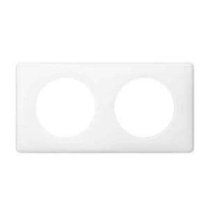 LEGRAND Céliane Plaque Memories 2 postes yesterday Blanc - 066632