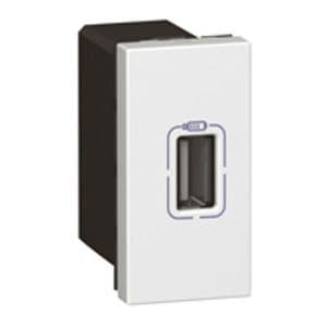 LEGRAND Mosaic Prise simple chargeur USB - 077591