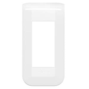 LEGRAND Mosaic Plaque horizontale 1 module blanc