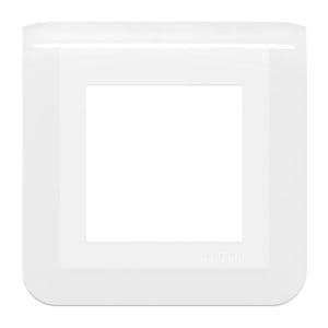 LEGRAND Mosaic Plaque simple blanc - Vue de face