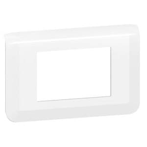 LEGRAND Mosaic Plaque horizontale 3 modules blanc - 078803L