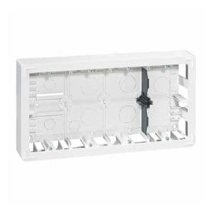 LEGRAND Mosaic Cadre saillie 2x5 postes P50 blanc - 080278