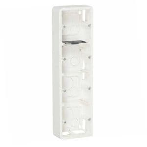 LEGRAND Mosaic Cadre saillie 4 postes ou 10 modules P40 blanc - 080284