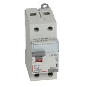 Interrupteur différentiel 40A Legrand DX3 type AC 30mA 230V