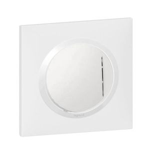 Bouton poussoir lumineux LEGRAND Dooxie complet blanc