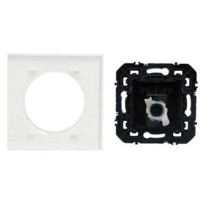 LEGRAND Dooxie Prise RJ45 catégorie 6 FTP complet blanc - vue de dos