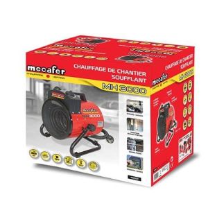 MECAFER Chauffage de chantier soufflant 3000W électrique - MH3000