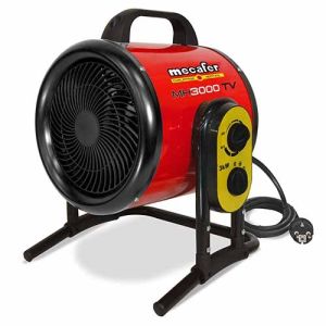 MECAFER Chauffage de chantier soufflant électrique 3000W avec turbo - MH3000TV