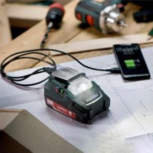 Chargeur USB avec lampe led sans fil PA 14.4-18 LED-USB METABO - 600288000